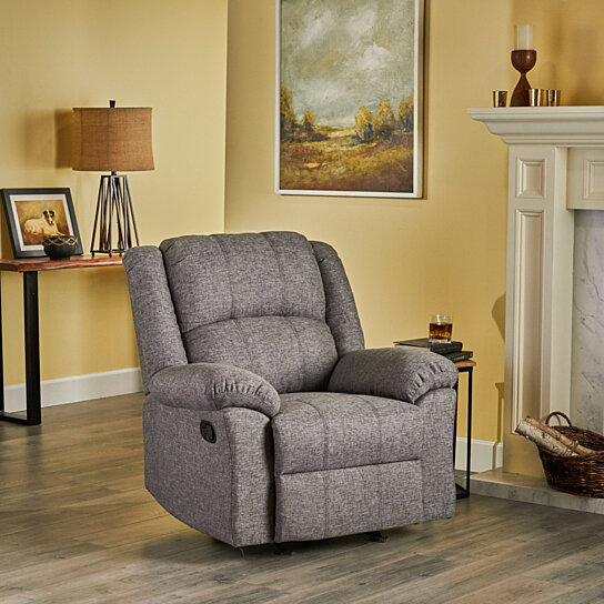 Nora Glider Recliner, Pillow Top Arms, Traditional